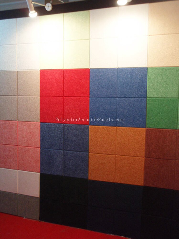 Polyester Sound Absorbing Panels Polyester Fibre Sound Absorbing Panels Eco Friendly
